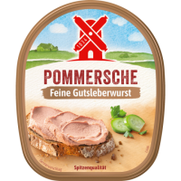 Pommersche Gutsleberwurst fein im Becher 125g