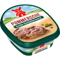 Pommersche Gutsleberwurst grob im Becher 125g