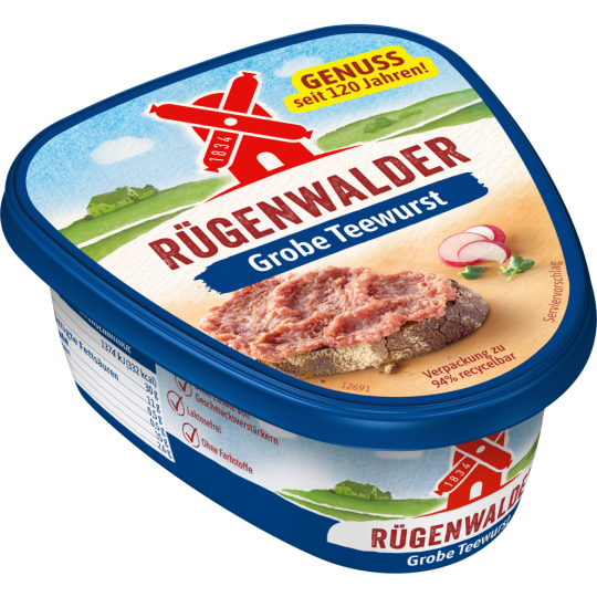 Rügenwalder Teewurst grob 125g