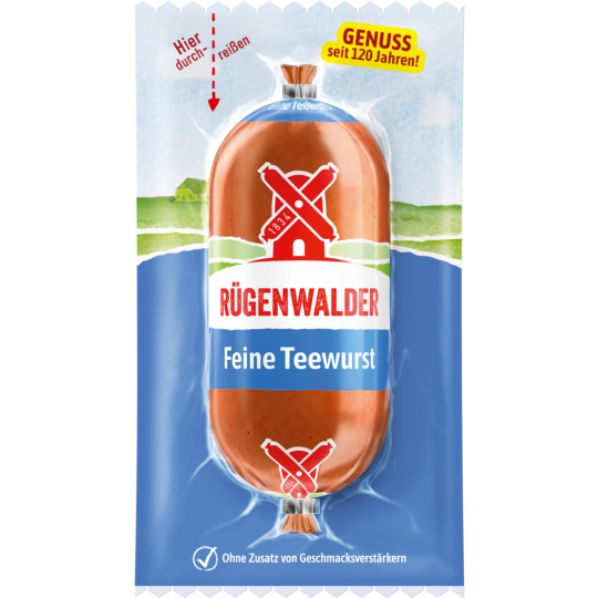 Müller Rügenwalder Teewurst fein 125g