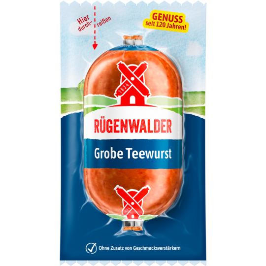 Müller Rügenwalder Teewurst grob 167g