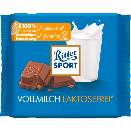 Ritter Sport Vollmilch laktosefrei 100g