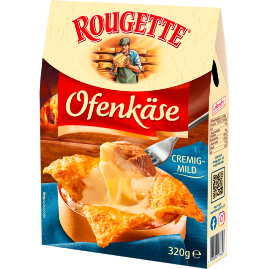 Rougette Ofenkäse Cremig mild 60% 320g