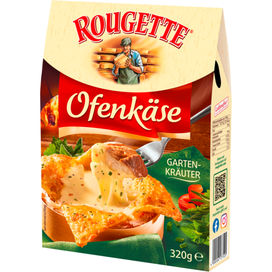 Rougette Ofenkäse Gartenkräuter 60% 320g