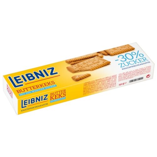 Bahlsen Leibniz Butterkeks 30% weniger Zucker 150g
