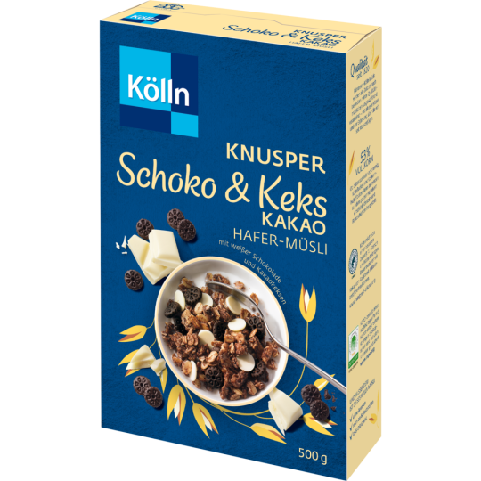 Kölln Müsli Knusper Schoko & Keks Kakao 500g