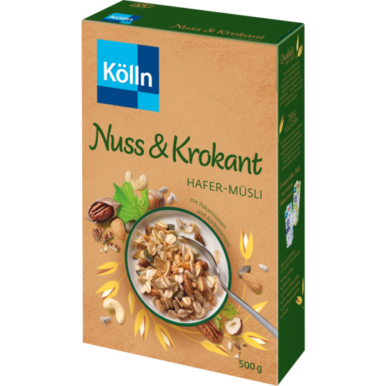Kölln Müsli Nuss & Krokant 500g