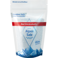Bad Reichenhaller Alpensalz grob 500g