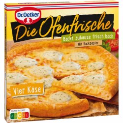 Dr.Oetker Die Ofenfrische Vier Käse 410g