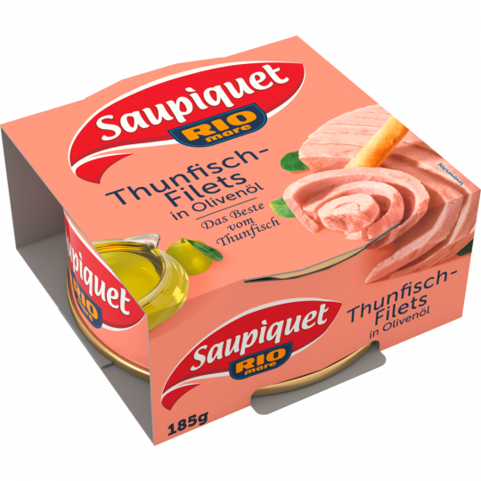 Saupiquet Thunfisch Filet in Olivenöl 185g