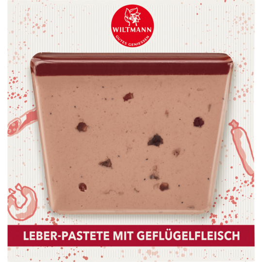 Wiltmann Geflügel-Leberpastete 100g