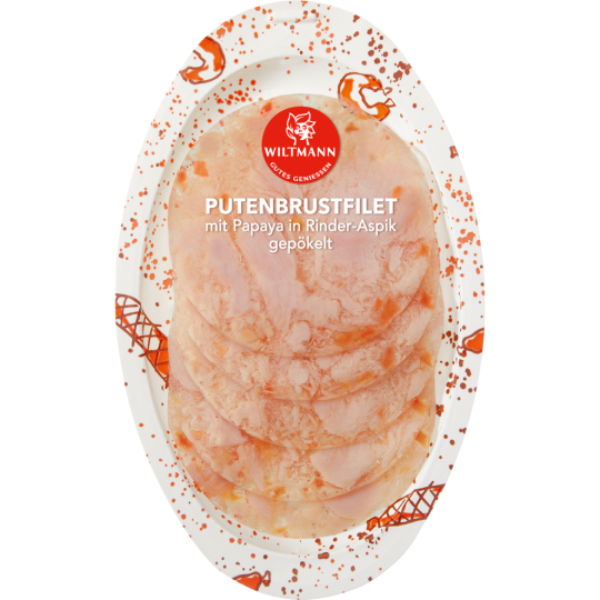 Wiltmann Putenbrustfilet mit Papaya 50g