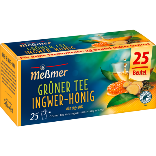 Meßmer Grüner Tee Ingwer-Honig 25er