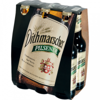 Dithmarscher Pilsener Longneck 6x0,33l Träger
