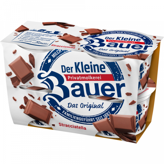 Bauer Joghurt Stracciatella 4er 100g