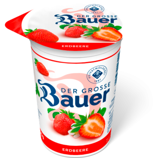 Bauer Fruchtjoghurt Erdbeere 3,5% 250g