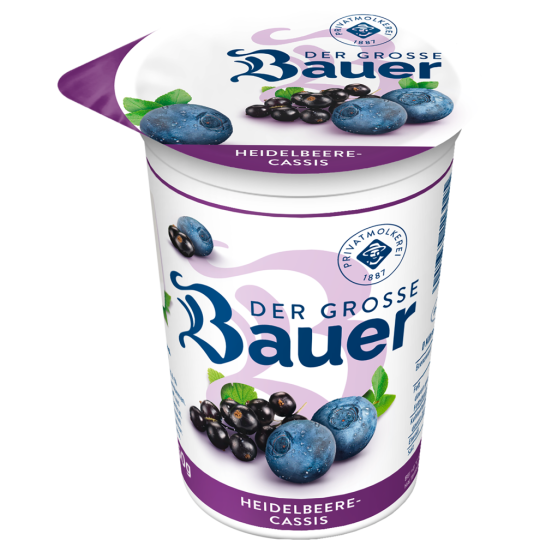 Bauer Fruchtjoghurt Heidelbeere 250g