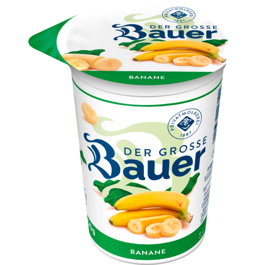 Bauer Fruchtjoghurt Banane 3,5% 250g