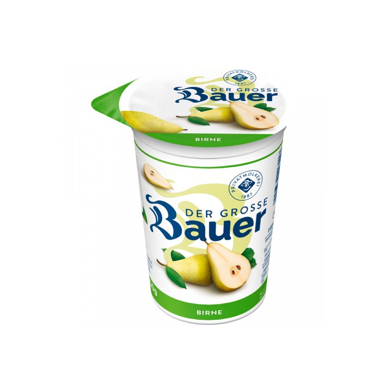 | Joghurt 250g Lebensmittel Birne - Lebensmittel-Versand.eu Bauer onl