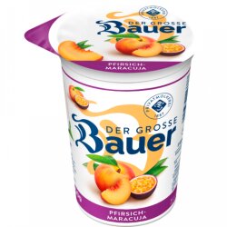 Bauer Fruchtjoghurt Pfirsich Maracuja 250g