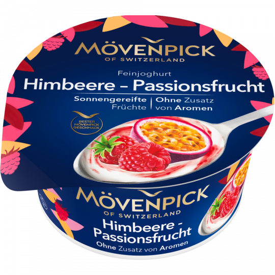 Mövenpick Feinjoghurt Himbeere-Passionsfrucht 150g