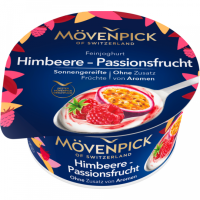 Mövenpick Feinjoghurt Himbeere-Passionsfrucht 150g