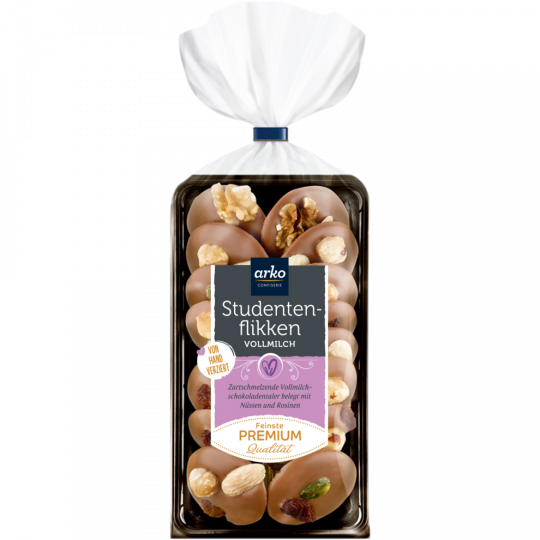Arko Studentenflikken Vollmilch 100g