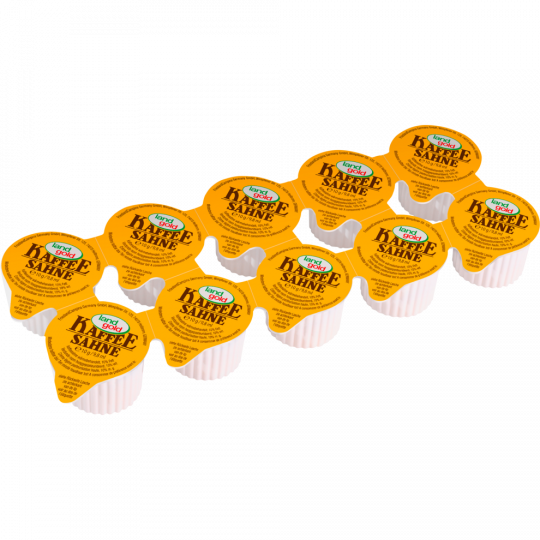 Landgold Kaffeesahne 10% 10x10g
