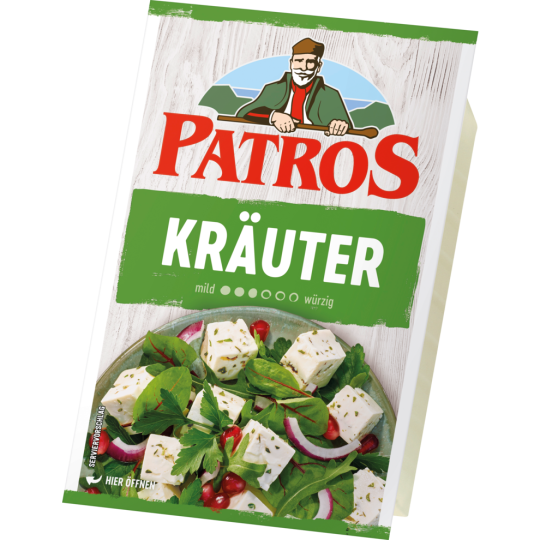 Patros mit Hirtenkräuter 52% Fett i.Tr.150g