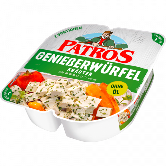 Patros Genießerwürfel Mediterrane Kräuter 135g