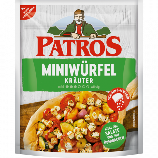 Patros Miniwürfel Kräuter 135g