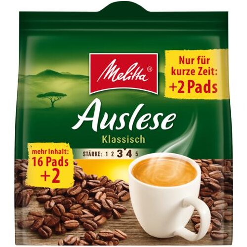 Melitta Cafe Auslese Pads 126g