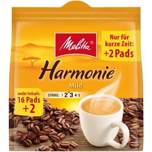 Melitta Cafe Harmonie Pads 126g