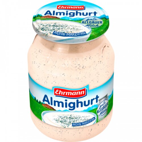 Almighurt Mohn-Marzipan 3,8% 500g Glas