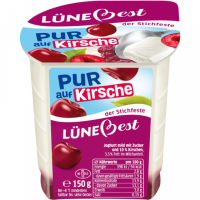 Lünebest Joghurt auf Frucht Kirsch 3,5% 150g