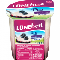 Lünebest Joghurt auf Frucht Heidelbeer 3,5% 150g