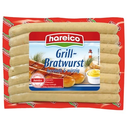 Hareico Grill-Bratwurst 8x62,5g