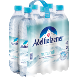 Adelholzener Mineralwasser Naturell 6x1l Träger