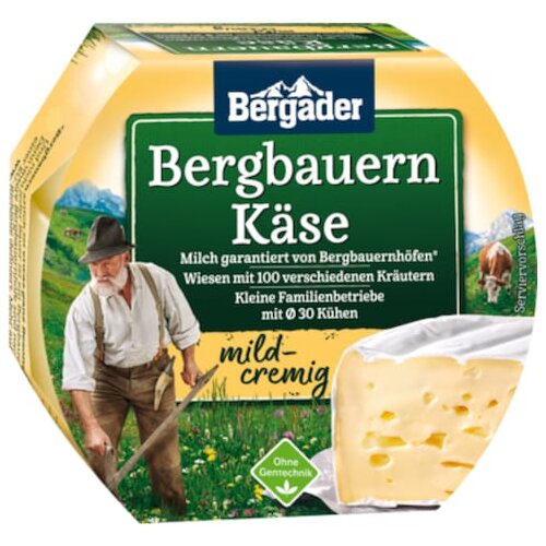 Bergader Bergbauern Käse mild 51%150g