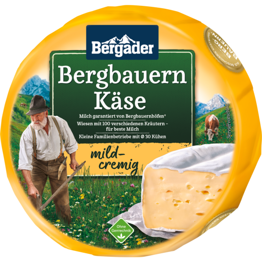 Bergader Bergbauern Minilaib Weichkäse 51% 300g