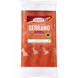Abraham Serranoschinken luftgetrocknet (Jamon Serrano) 80g