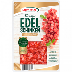 Abraham Würfelschinken Premium geräuchert 2er 100g