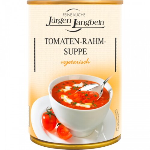 Jürgen Langbein Tomaten Rahm Suppe 400ml