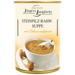 Jürgen Langbein Steinpilz Rahm Suppe 400 ml