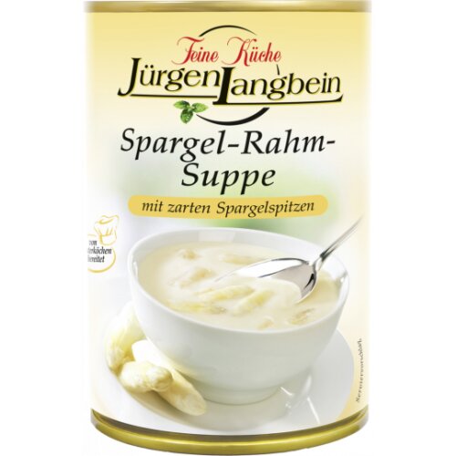 Jürgen Langbein Spargel Rahm Suppe 400ml
