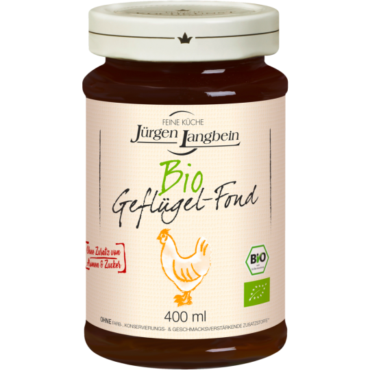 Bio Langbein Geflügel-Fond 400ml