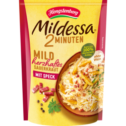 Mildessa Mildes Sauerkraut mit Speck 400g