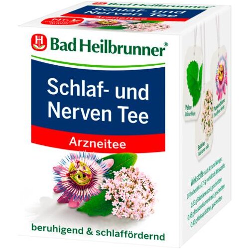 Bad Heilbrunner Schlaf & Nerventee 8er