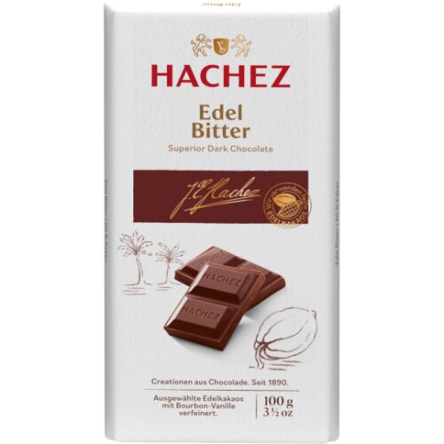 Hachez Edel-Bitter 100g