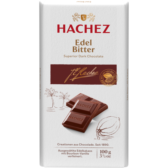 Hachez Edel-Bitter 100g